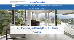 Desktop Screenshot of handyglassinc.com