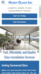Mobile Screenshot of handyglassinc.com